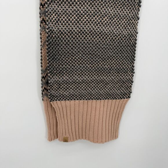 Timberland Pink Multicolor Reversible Acrylic Knit Scarf Long Womens Winter OS - Picture 9 of 11